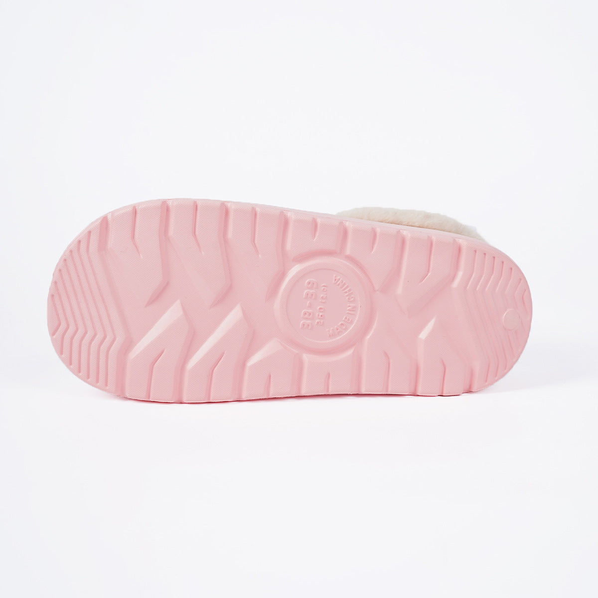 Arrival Wool Mouth Stretch Band Fluffy Slippers Home Non Slip Warm Cotton Slippers Winter Women Thickened Velvet Cotton Slippers