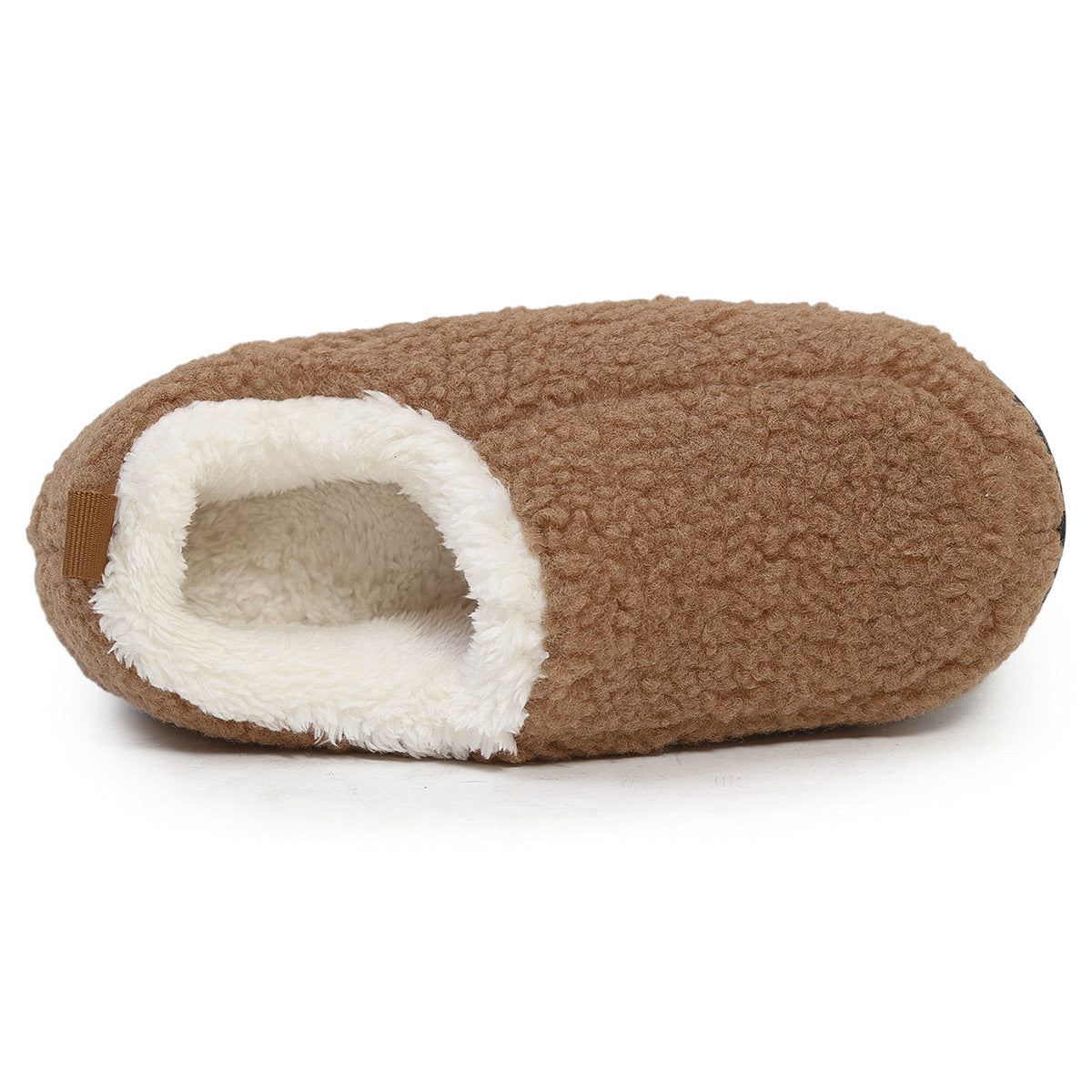 Arrival Thermal Furry Shoes Thick Home Cotton Shoes Non Slip Winter Heel Wrap Platform Type Casual Cashmere Cotton Slippers