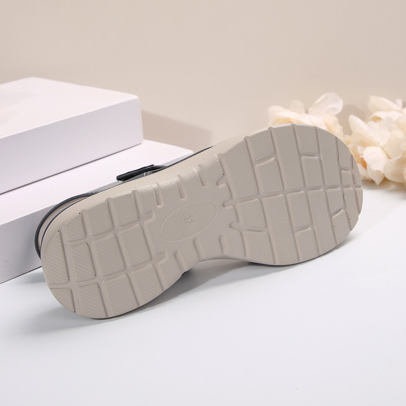 plus Size Velcro Sports Platform Sandals Women Open Toe Beach Sandals