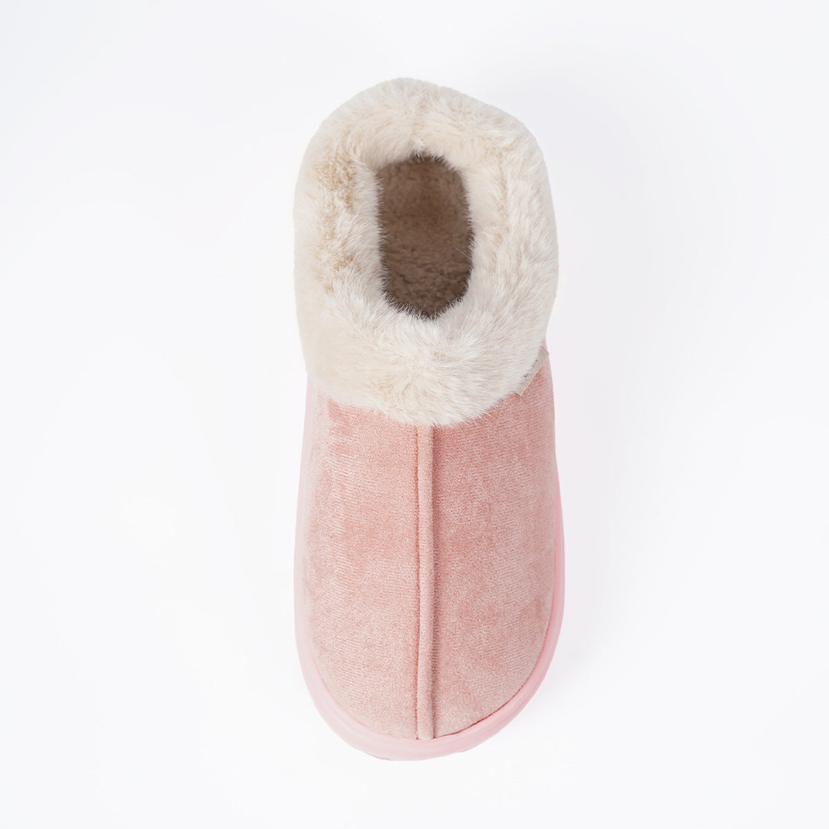 Arrival Wool Mouth Stretch Band Fluffy Slippers Home Non Slip Warm Cotton Slippers Winter Women Thickened Velvet Cotton Slippers